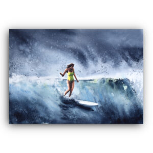 Summer Storm - Original Watercolor - 36x26cm