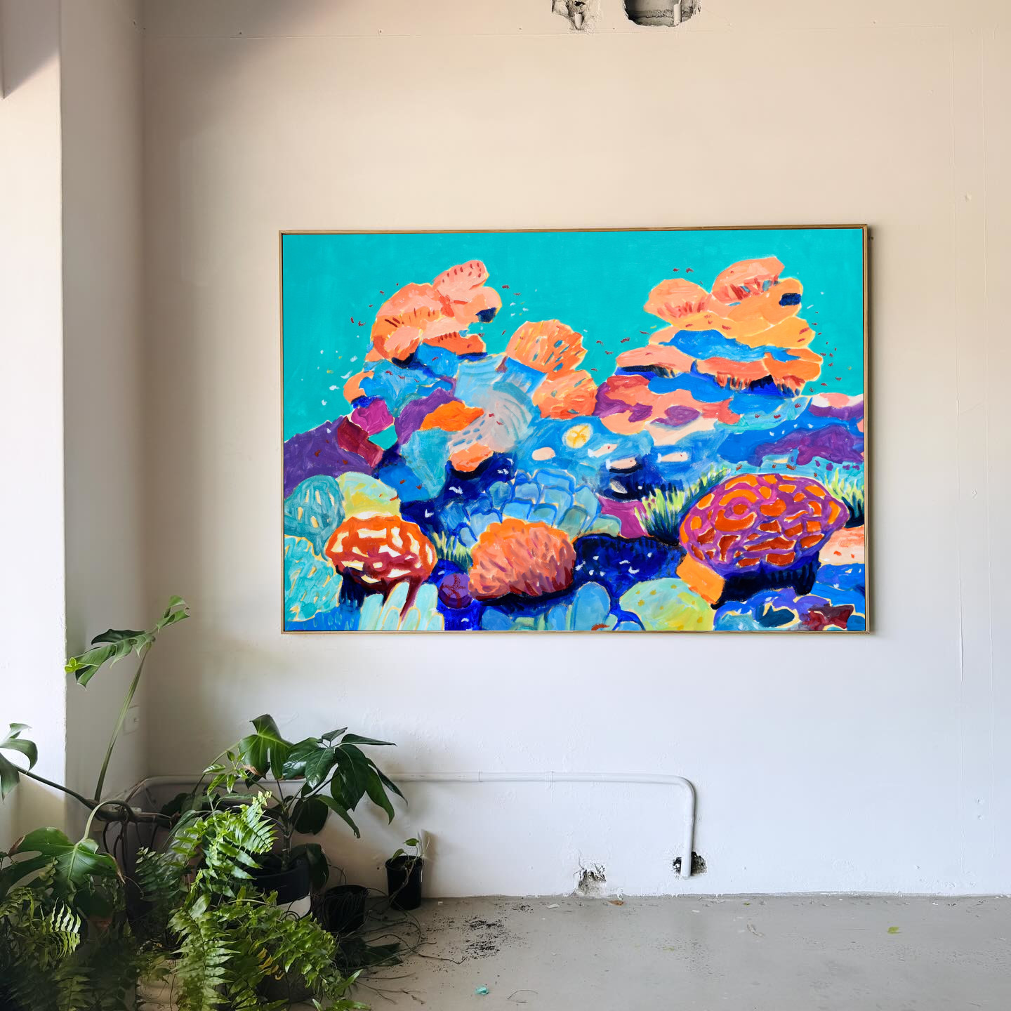 Underwater Beauty - Original Acrylic - 60x50cm