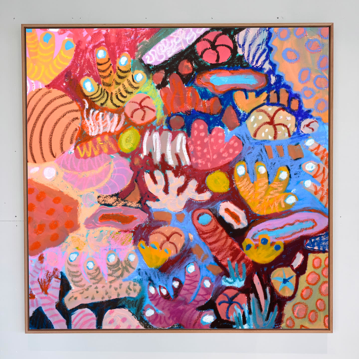 Underwater Fantasy - Original Acrylic - 50x50cm - Image 2