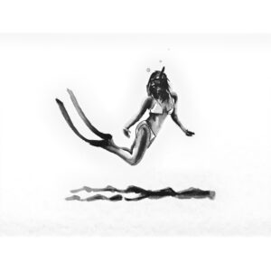 Freediving V Print