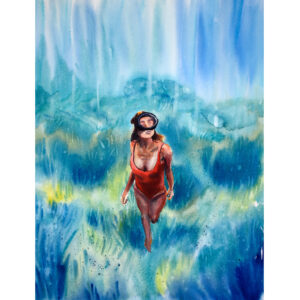 Freediving VIII Print