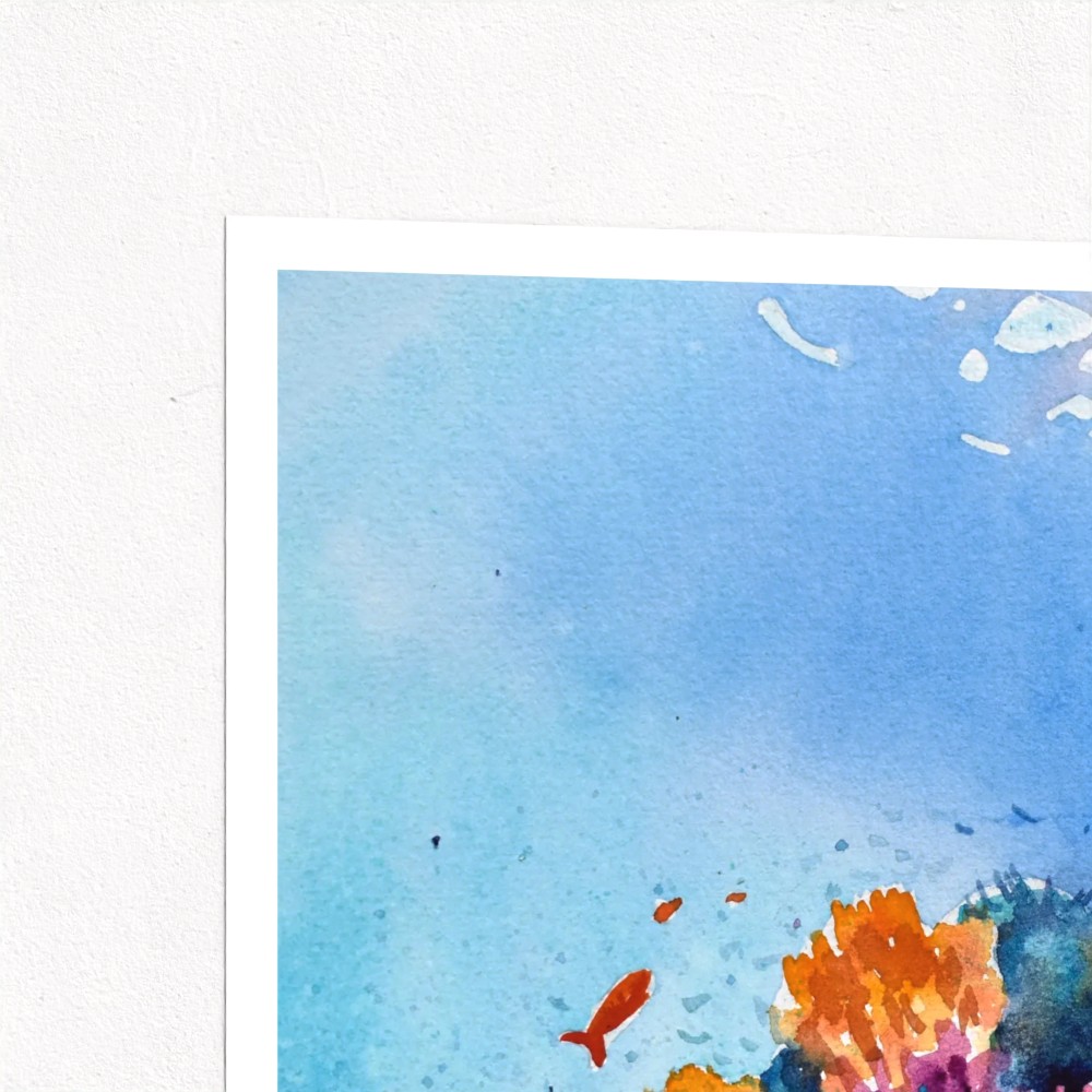 Corals Garden II Print - Image 2