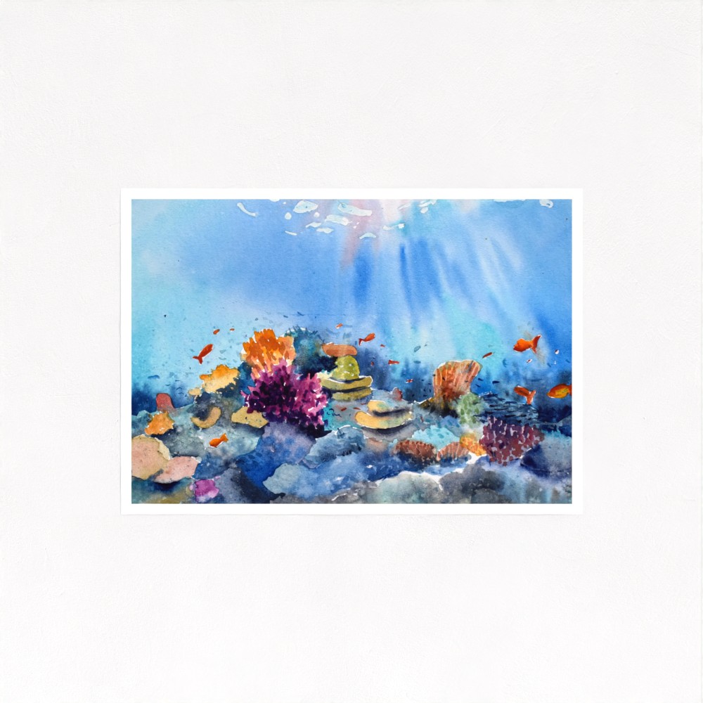 Corals Garden II Print - Image 3