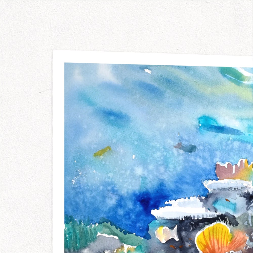 Coral Garden IV Print - Image 2