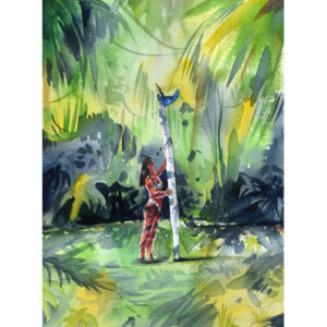 Jungle Surf Print
